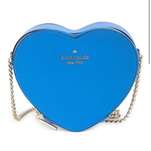 KATE SPADE Love Shack Mini Heart Chain Crossbody - Picture 1 of 5